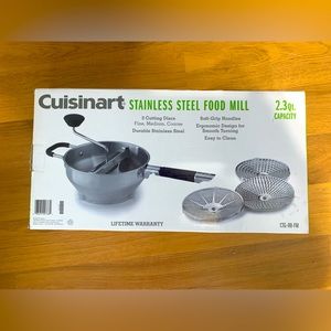 Cuisinart - Stainless Steel Food Mill - New In Box